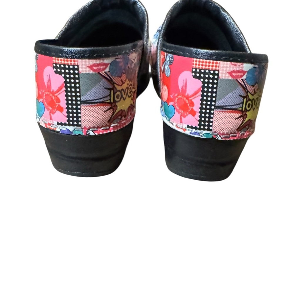 Sanita Women’s Multicolor Graphic Clogs Size 37 Colorful - Picture 5 of 10